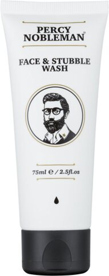 Percy Nobleman Face & Stubble Wash - очищающий гель для лица и бороды /   75  ml  / GTIN 638037455588