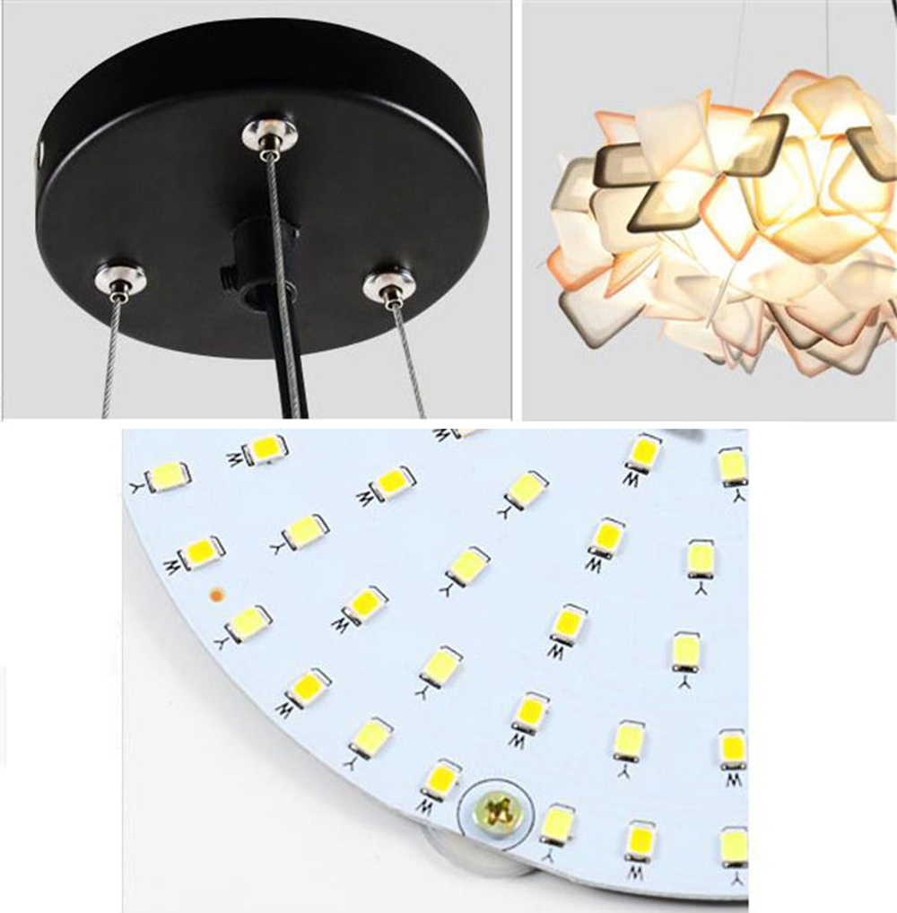 Pendant design lamp Clizia by Slamp D53 (Black)