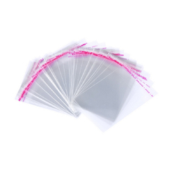 Пакеты БОПП с клеевым клапаном 8х10+3см 25мкм (100/1000шт)