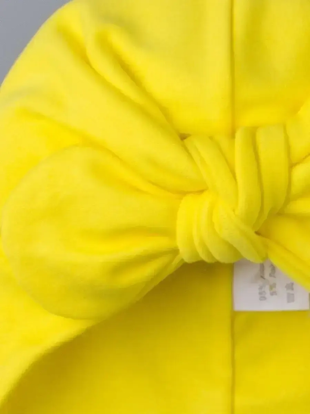 Чалма осенняя на завязках для девочки