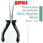 Плоскогубцы для рыбалки Rapala Mini Needle Nose с узкими захватами, длина - 10см