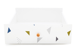 Ящики для кровати Бельмарко Stumpa Треугольники зеленый синий