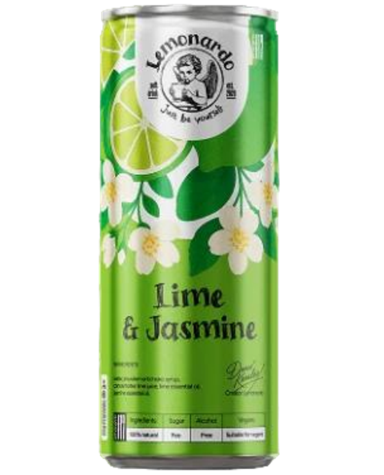 Напиток б/а Лайм и Жасмин Lemonardo ж/б 330мл