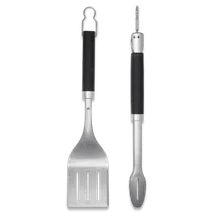 Набор инструментов для гриля Precision, 2 предмета, нержавеющая сталь, Weber