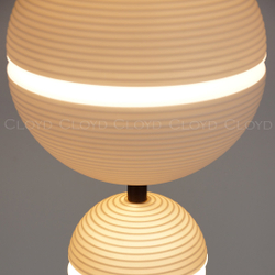 Подвесной светильник Cloyd COSMORA P3 / выс. 56 см - керамика - черный (арт.12502)