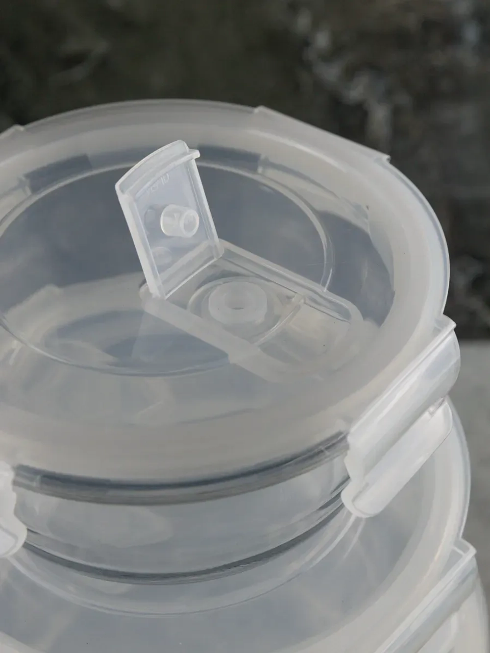 Контейнеры для еды стеклянные, 600 мл. 2 шт. 880мл. 1 шт