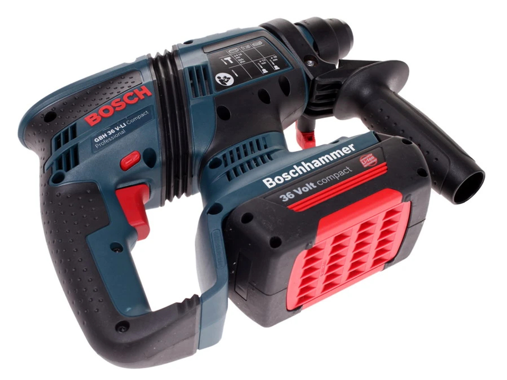 Аккумуляторный перфоратор Bosch GBH 36 V-EC