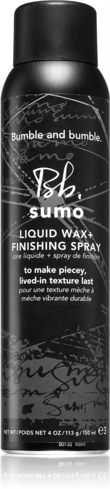 Bumble and bumble жидкий спрей для волос Sumo Liquid Wax + Finishing Spray