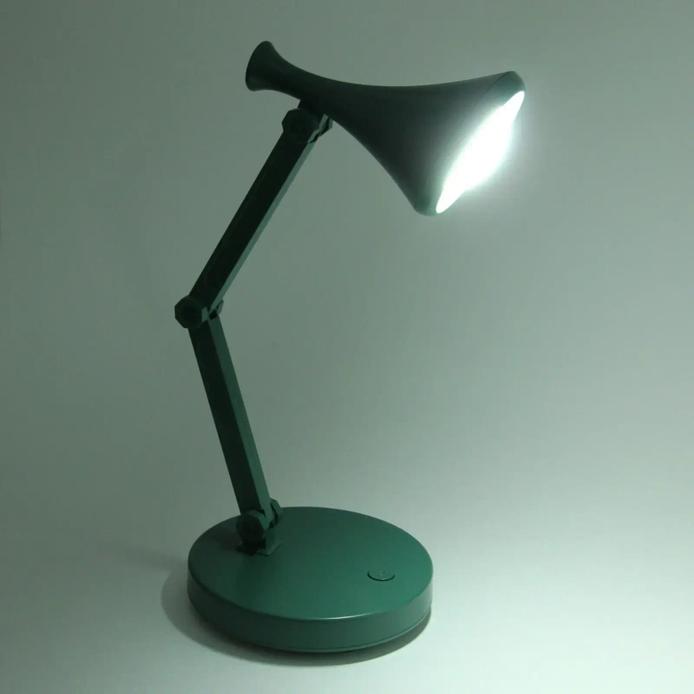 Настольная лампа «Sweet - Приключение» 13*13*38 см LED, USB 0.6-4.2W 5V, Зеленый