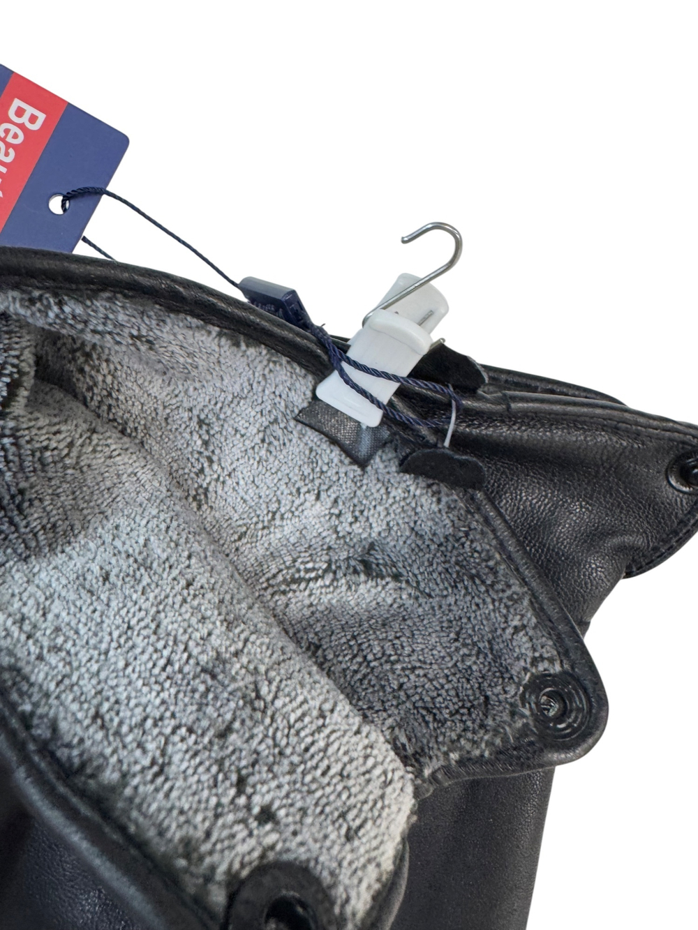 Перчатки. Мужские. Великаны. Материал верха: Кожаные. Подклад: плюш-флис. 5 шт в упаковке.