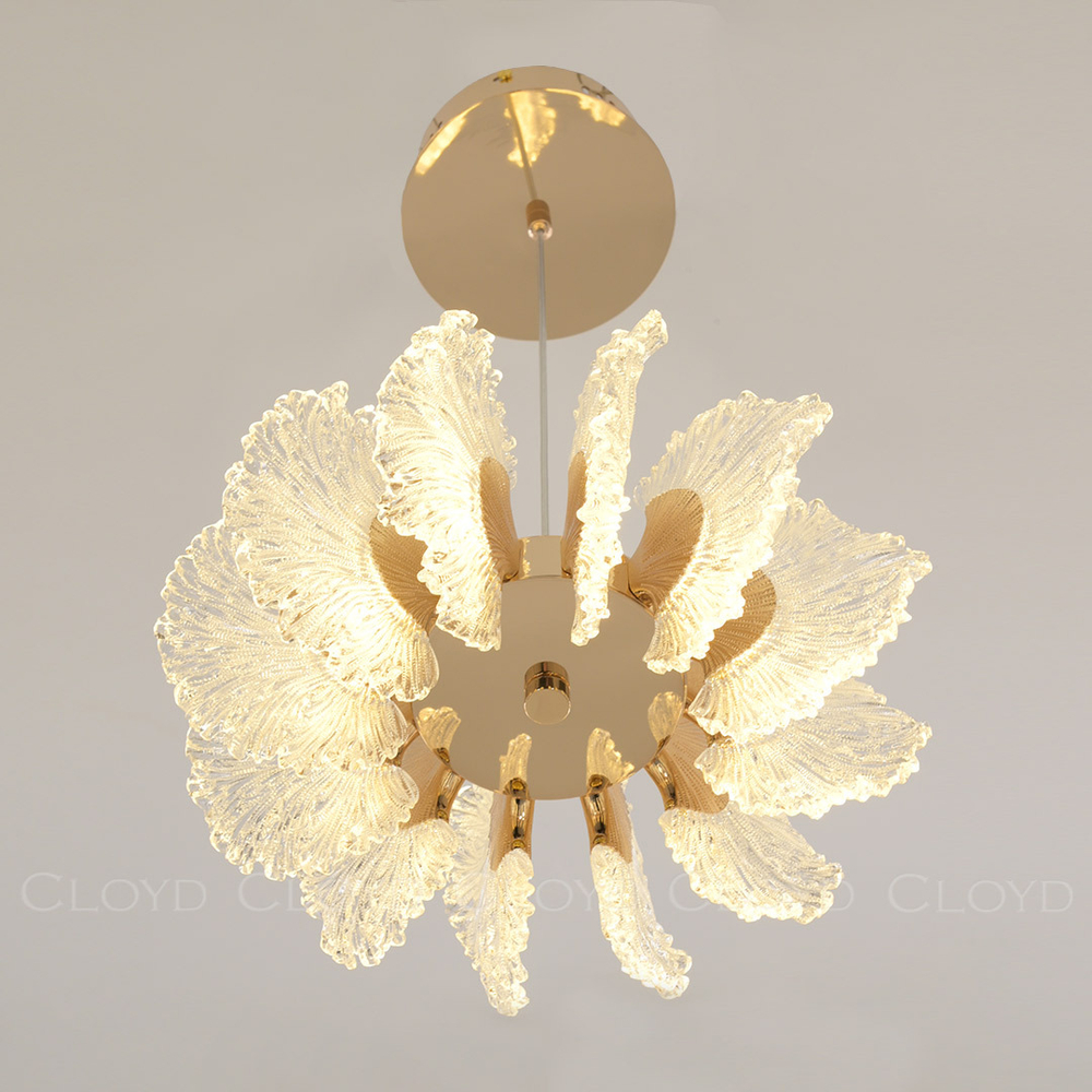 Люстра Cloyd ANTIGUA C1 / Ø35 см - золото (арт.11317)