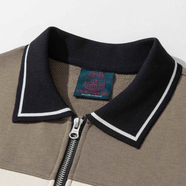 Толстовка Four Stripes Песочный/Бежевый/Зеленый/Серый - фото 4