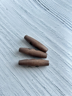 Пуговицы бочонки деревянные 50мм