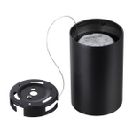 359423 OVER NT24 376 черный Светильник накладной влагозащищённый IP54 LED 15W 170-265V 4000К 1350Лм RECTE