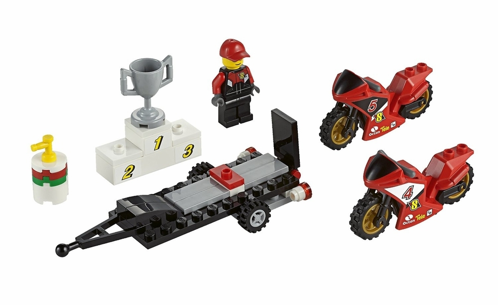 LEGO City: Перевозчик гоночных мотоциклов 60084 — Racing Bike Transporter — Лего Сити Город