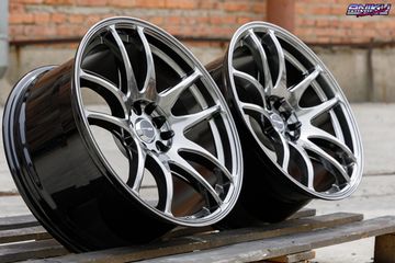 Комплект Work CR-Kiwami R18 8.5/9.5j 5*100/114.3 Hyber Black