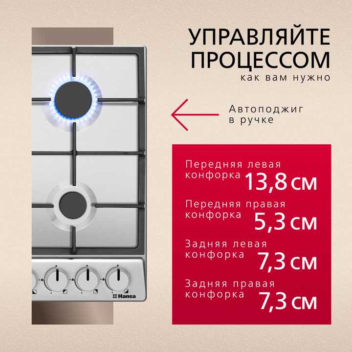 Газовая панель Hansa BHGI6718311