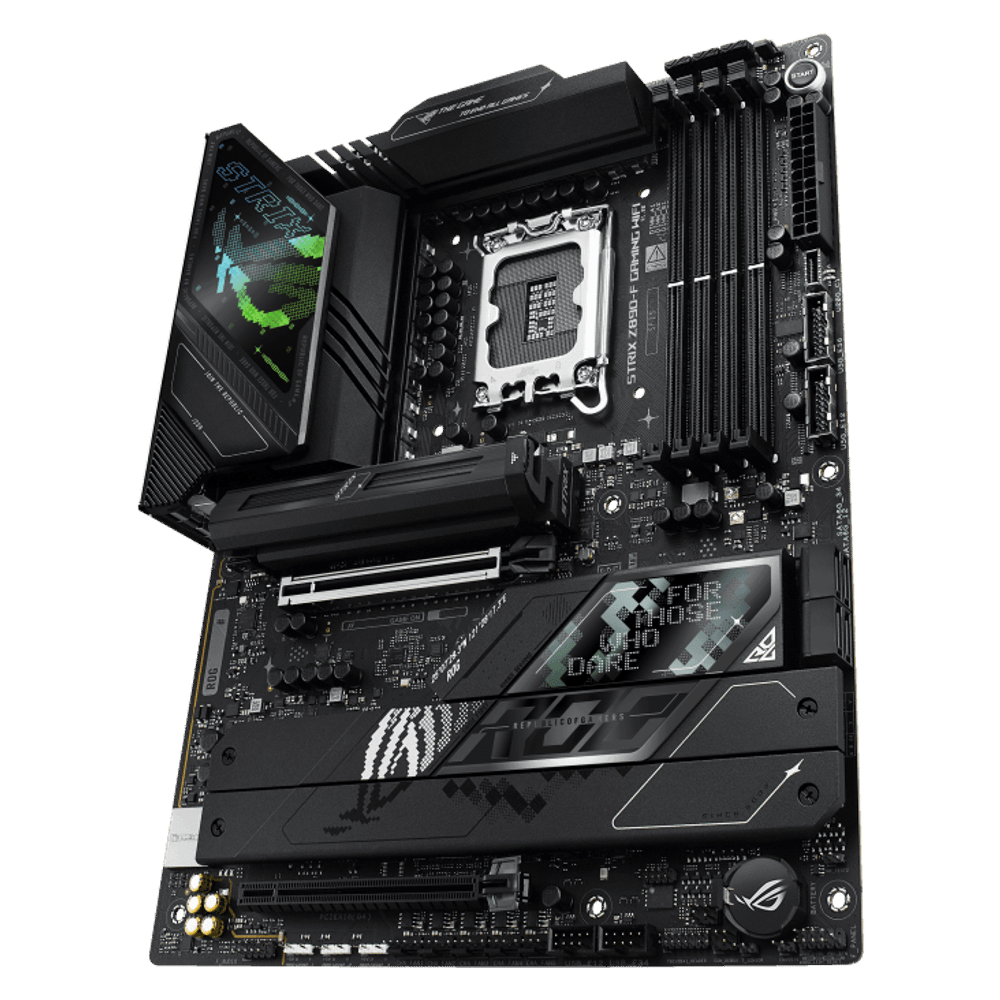 Материнская плата ASUS ROG STRIX Z890-F GAMING WIFI, LGA1851 Z890 4xDDR5 4xSATA3 5xM.2 HDMI DP ATX