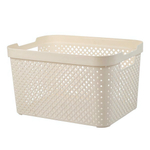 Корзина для хранения Plast Team STOCKHOLM, 15 л молочный туман