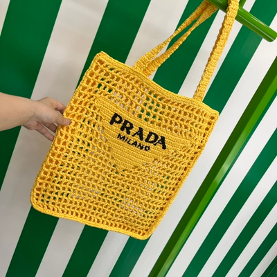 Prada Crochet Tote 38 cm