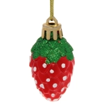 Ёлочные игрушки «Шишечки» 4см микс цветов (набор 4шт)