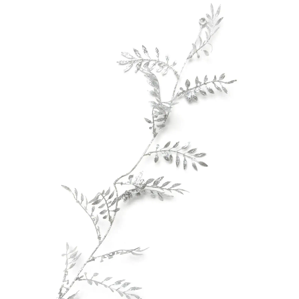Украшение новогоднее «Сияющий росток» 1,80 м, Серебро