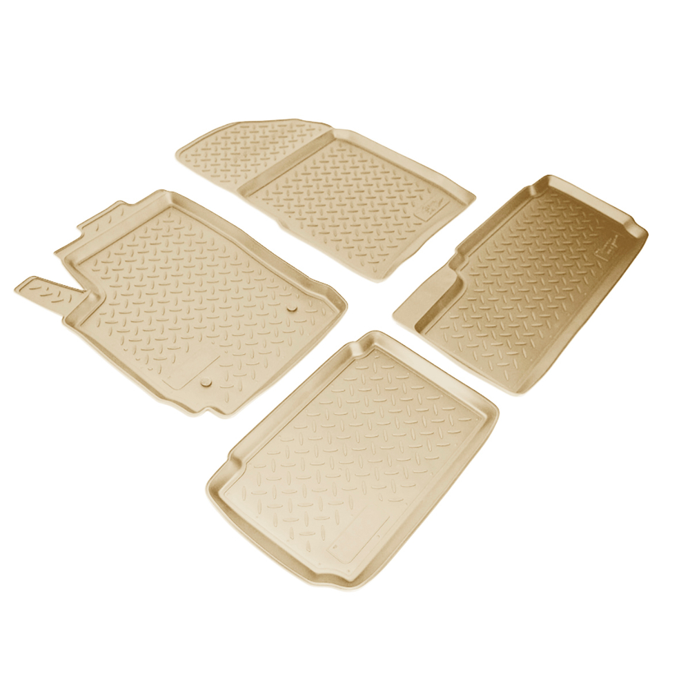 Ковры в салон Norplast/Unidec для Citroen Xsara Picasso в кузове N68 (1999-), Бежевый, арт.NPL-Po-14-88-B