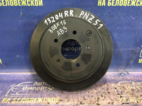 Диск тормозной задний NISSAN MURANO 2008-2015