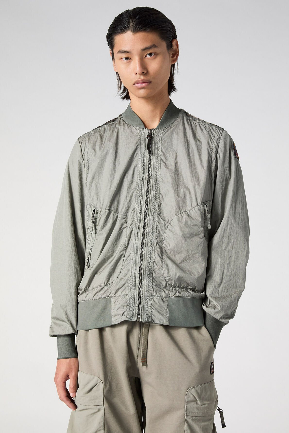Бомбер муж. PARAJUMPERS ASH 225 оливковый