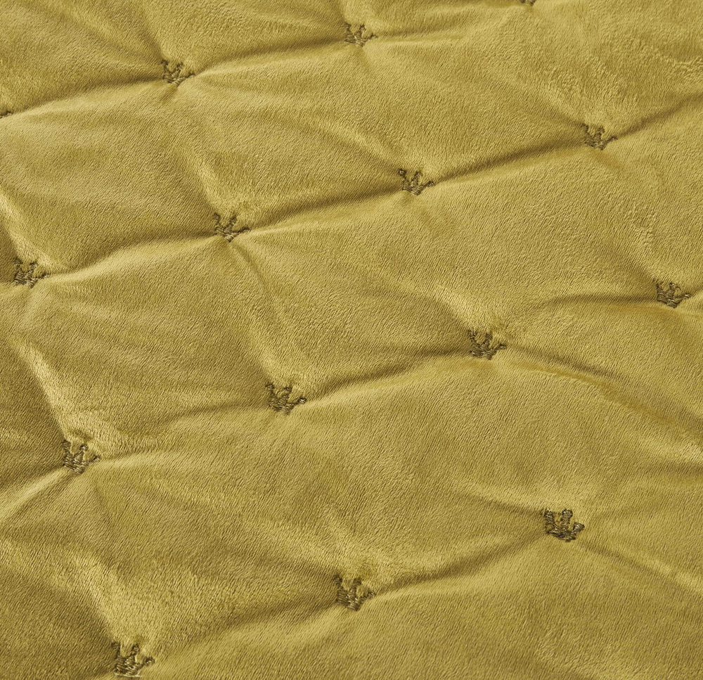 Покрывало 240x260 Sofi De MarkO Лея горчичное