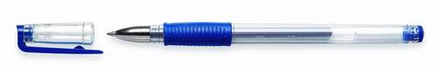 Ручка гел. COMFORT 0,70 мм синий резин.грип