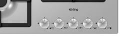 Газовая варочная панель Korting HG 997 CTX