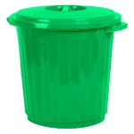 Бак 25л с крышкой (Зелёный) (комплект 10 шт)