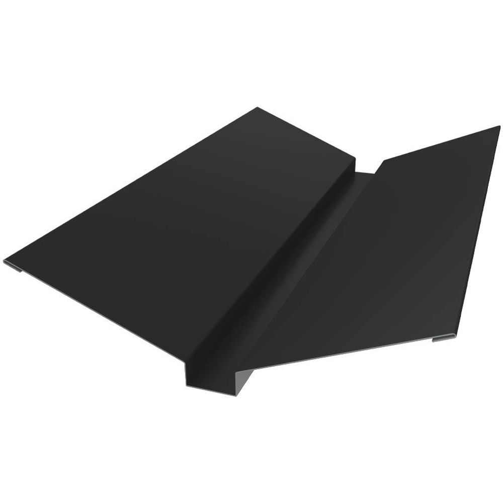 Ендова верхняя Grand Line Pe Ral 7016 115х30х115 мм резка