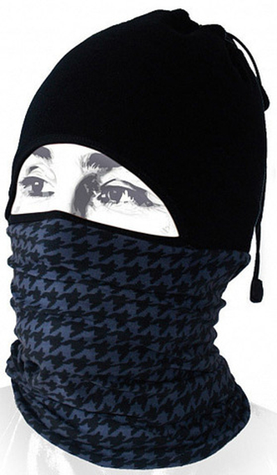 Шапка-бандана комплект WDX ArcticWind cock grey