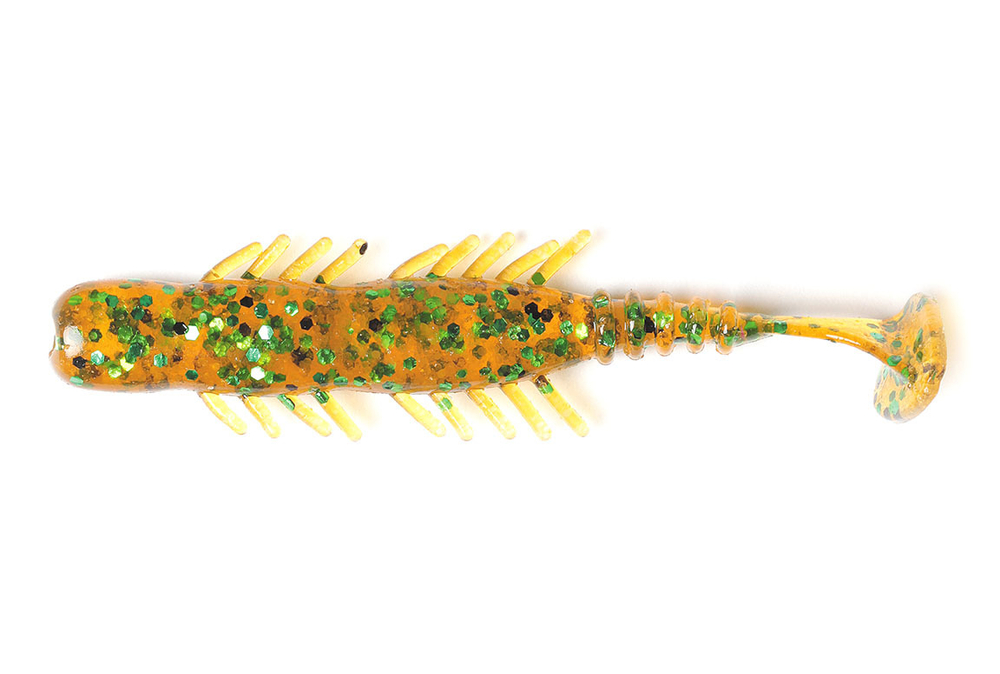 Мягкая приманка Lucky John BUGSY SHAD 2.8" (72 мм), цвет PA19, 7шт.