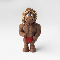 Новогодняя лошадка