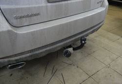 Фаркоп Ssang Yong Actyon 2011-2015, условно-съемный,(без электрики) Трейлер.7520