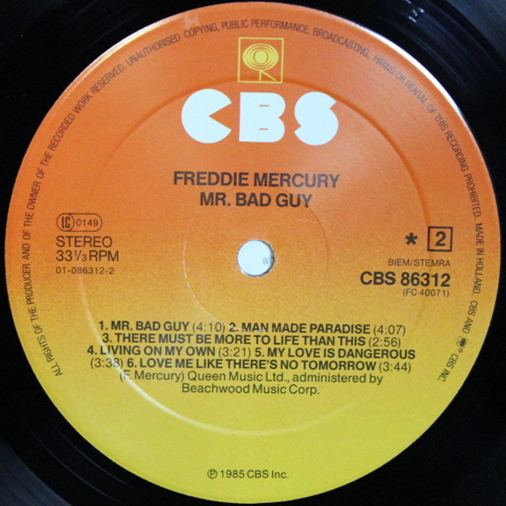 Freddie Mercury / Mr. Bad Guy (LP)