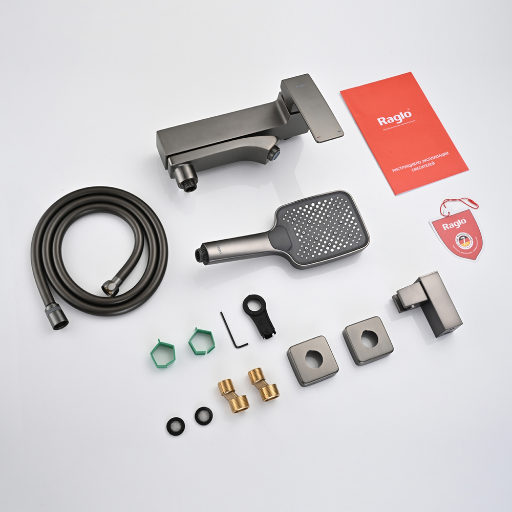 Смеситель для ванны Raglo R01.30.09, графит