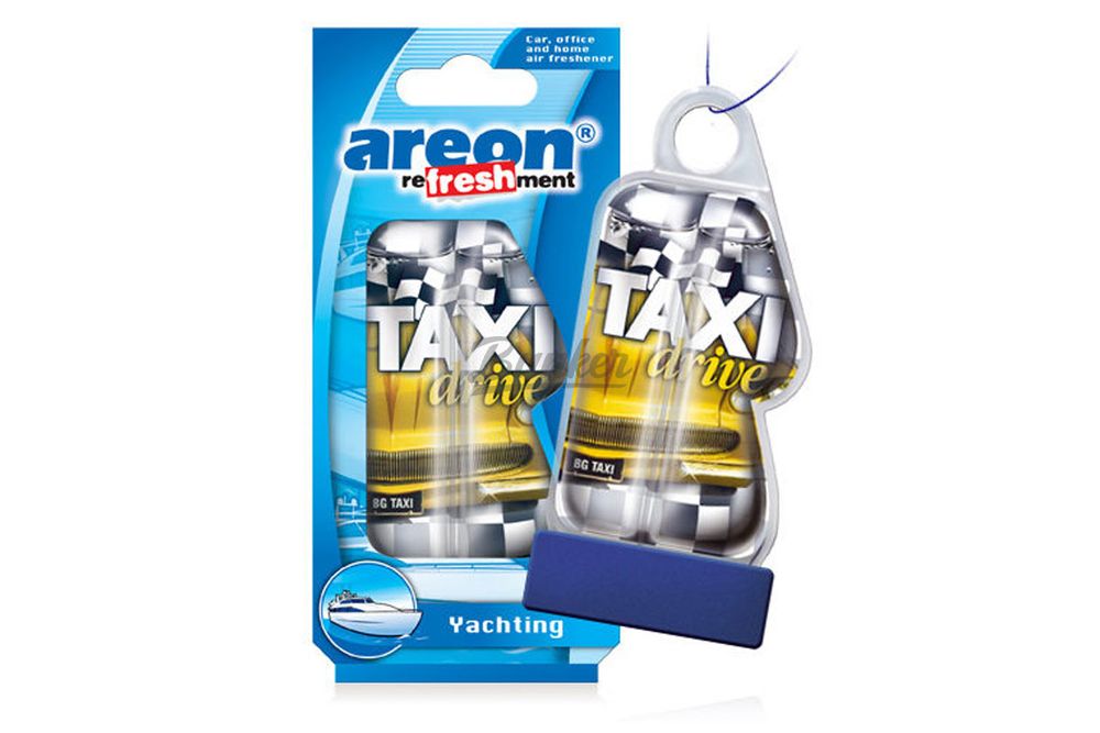 Ароматизатор для автомобиля AREON (Гелевый) &quot;REFRESHMENT LIQUID&quot; Yachting