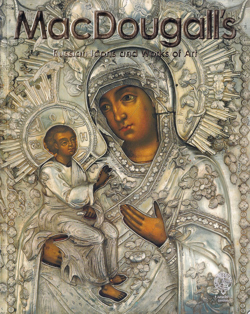 Катало аукциона MacDougall's, Лондон, Русские иконы и предметы искусства от 9 июня 2011 года