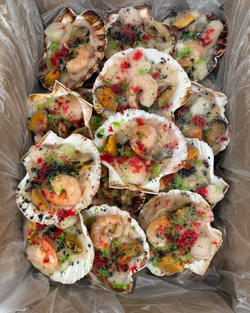 Гребешок Морское изобилие на створке