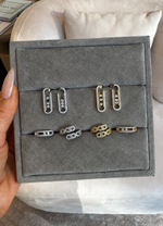 Серьги Grace maxi silver