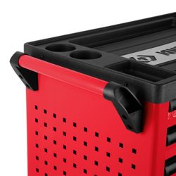 KING TONY (87G38-7B) Тележка инструментальная, 7 выдвижных ящиков, "PROFESSIONAL", красная