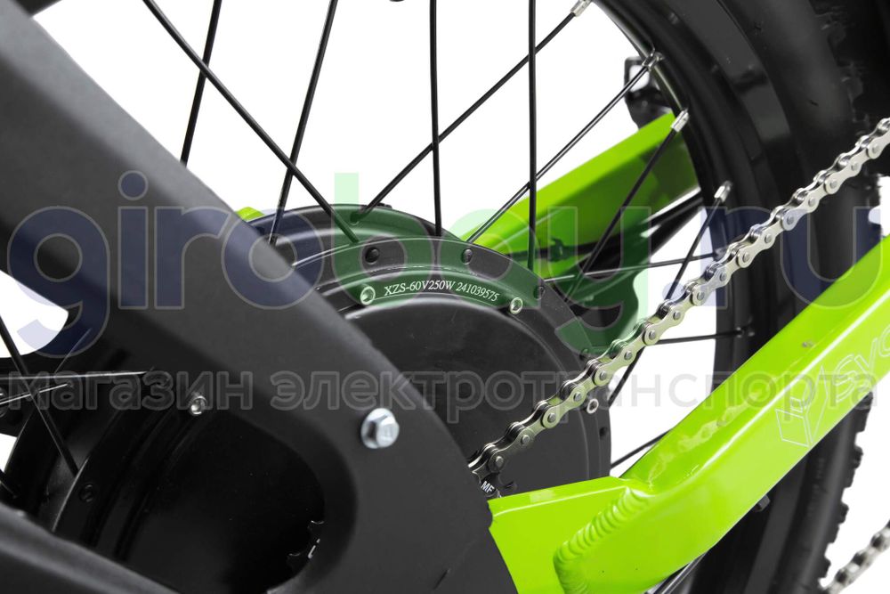 Электровелосипед Syccyba X21 Sport 6000W (60V/30ah) - Салатовый фото №11