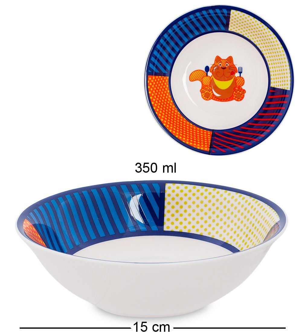 Topchoice TC-15 Набор посуды «Кот гурман» (Craving cat)