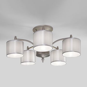 60080/5 / потолочный светильник /   сатин-никель