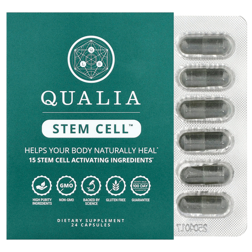 Qualia, Stem Cell™, 24 капсулы
