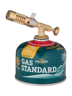 Резак газовый TOURIST METALLICA цельнометаллический корпус, на резьбовой баллон